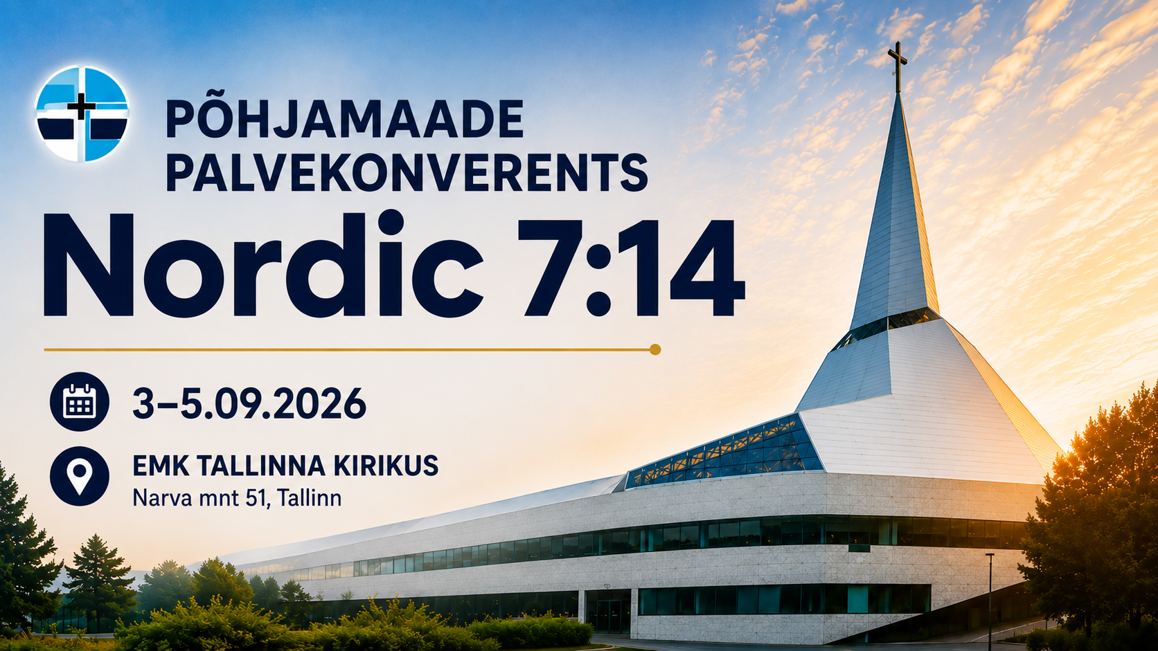 Põhjamaade palvekonverents 3.-5.septembril