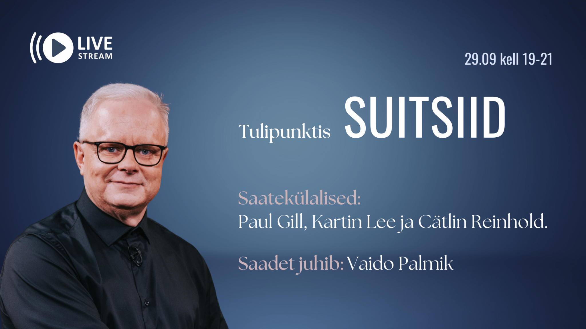 Palvestuudio: Tulipunktis suitsiid (29.09)